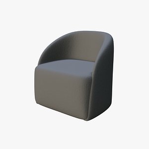 3D Modern Armchairs model