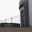 Low Poly Chain Link Fence Parts