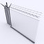 Low Poly Chain Link Fence Parts