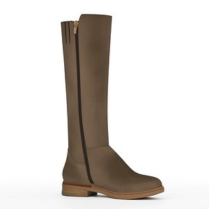 3D Knee High Boots model