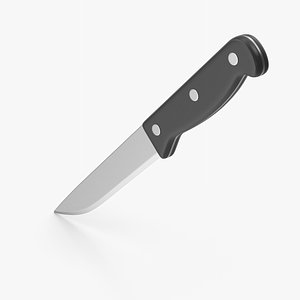 3D Small Kitchen Knife