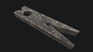 Clothespin wooden