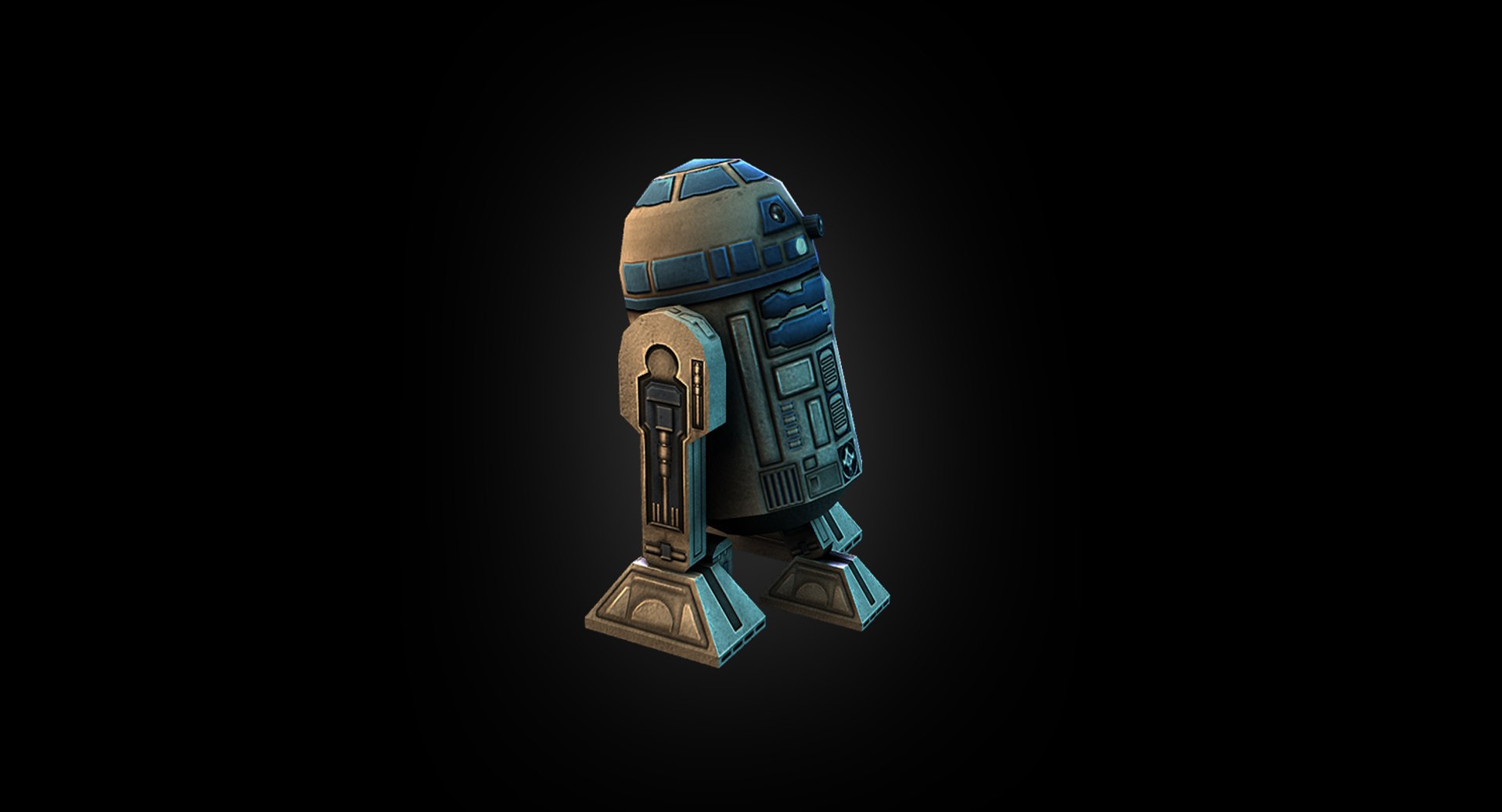 3d Model Of Ultra R2-d2 R2