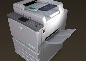 copy machine 3D model