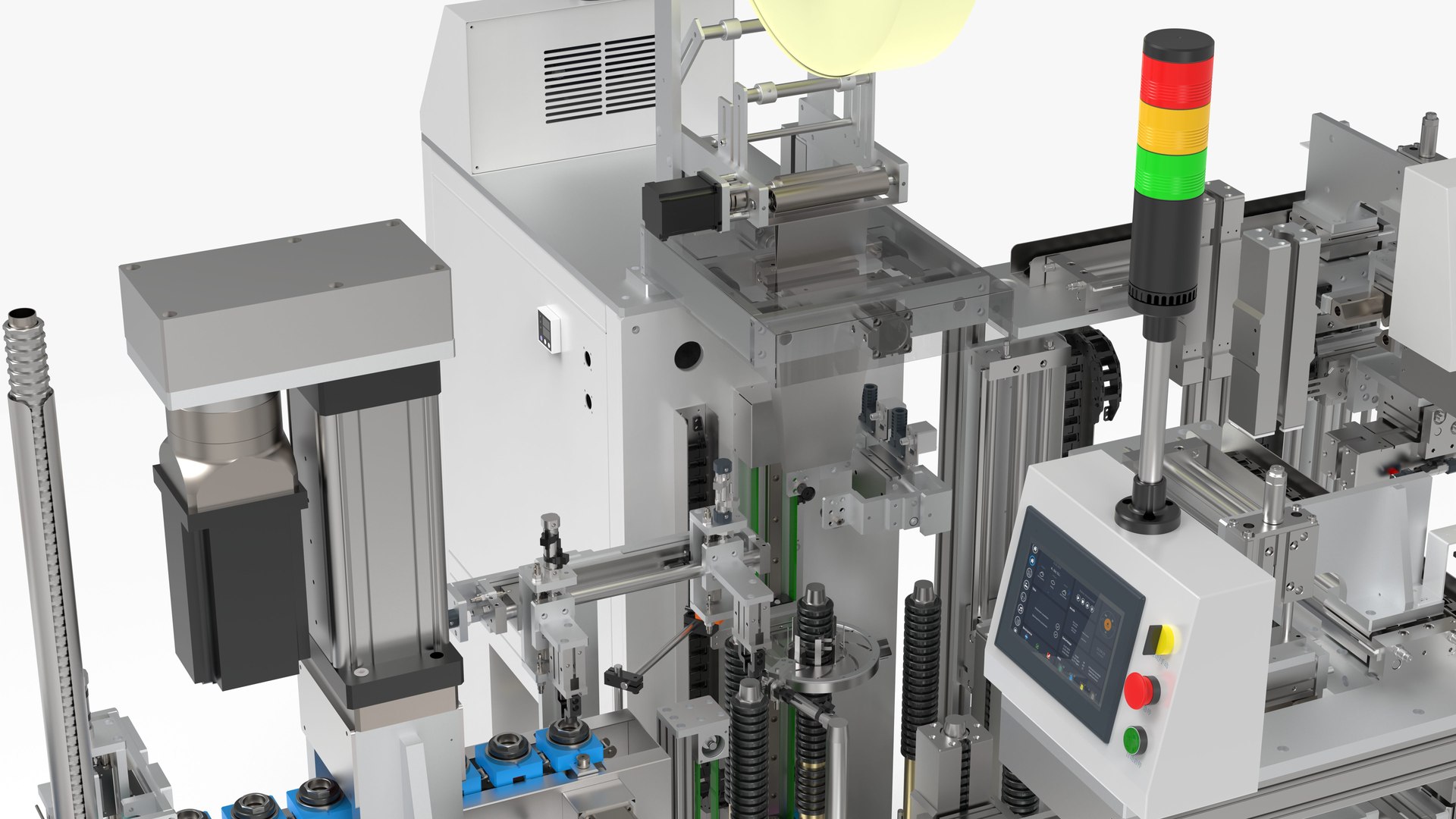 Automatic Riveting Bagging Packaging Machine Model - TurboSquid 2084671