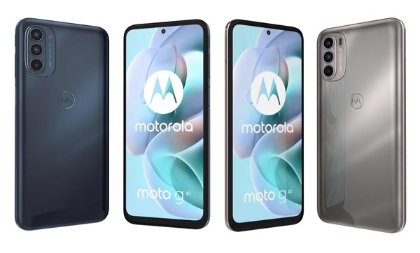 3D Motorola Moto G41 Meteorite Black And Pearl Gold