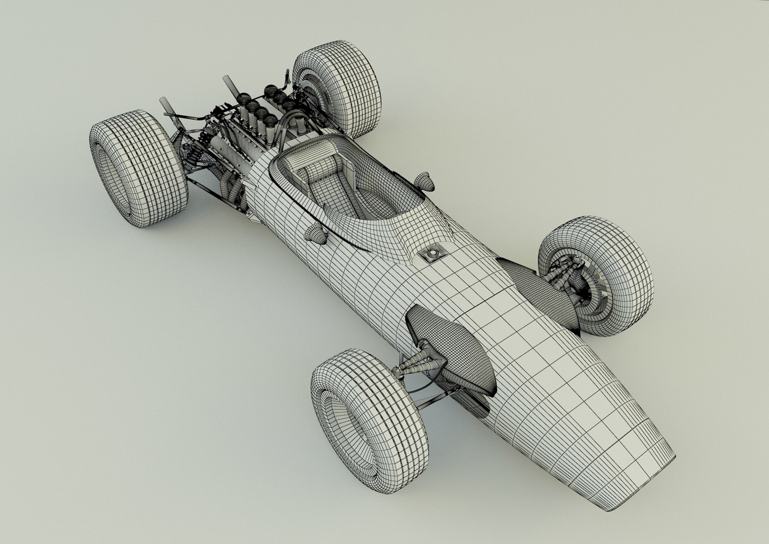 3D Type Racing Car - TurboSquid 2064915