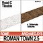 Roman Town Roads A 2.5 STL Printable