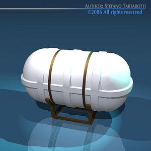 dxf rescue life raft container