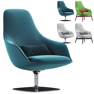 3D bernhardt design armchair