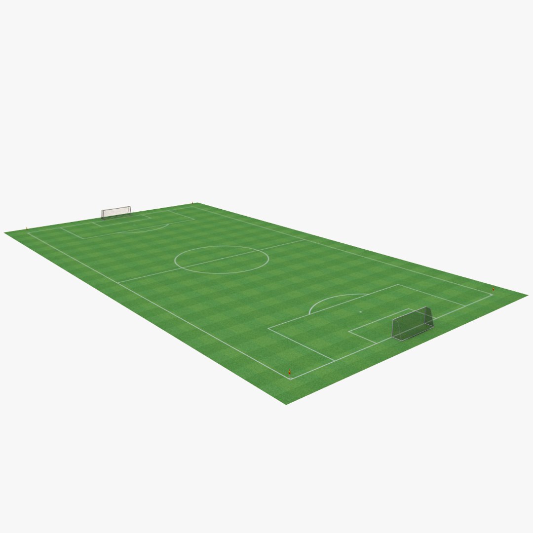 3d Model Soccer Field