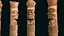 Stilisiertes Holztotem 6