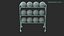 Basketball Rack With Balls