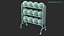 Basketball Rack With Balls
