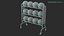 Basketball Rack With Balls