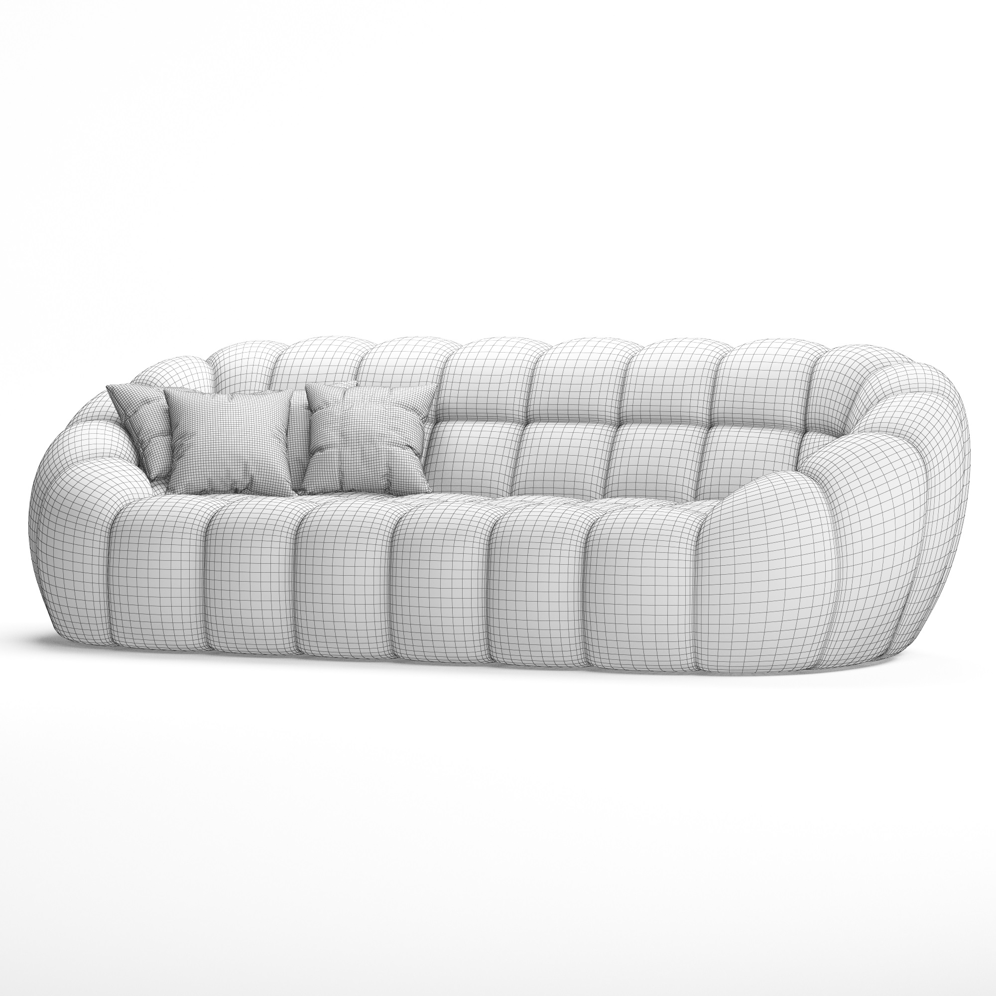 Perspective roche bobois sofa 3D TurboSquid 1589025