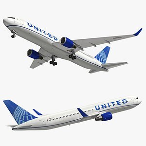 3D boeing united