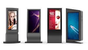 Electronic Kiosk Collection 3D model