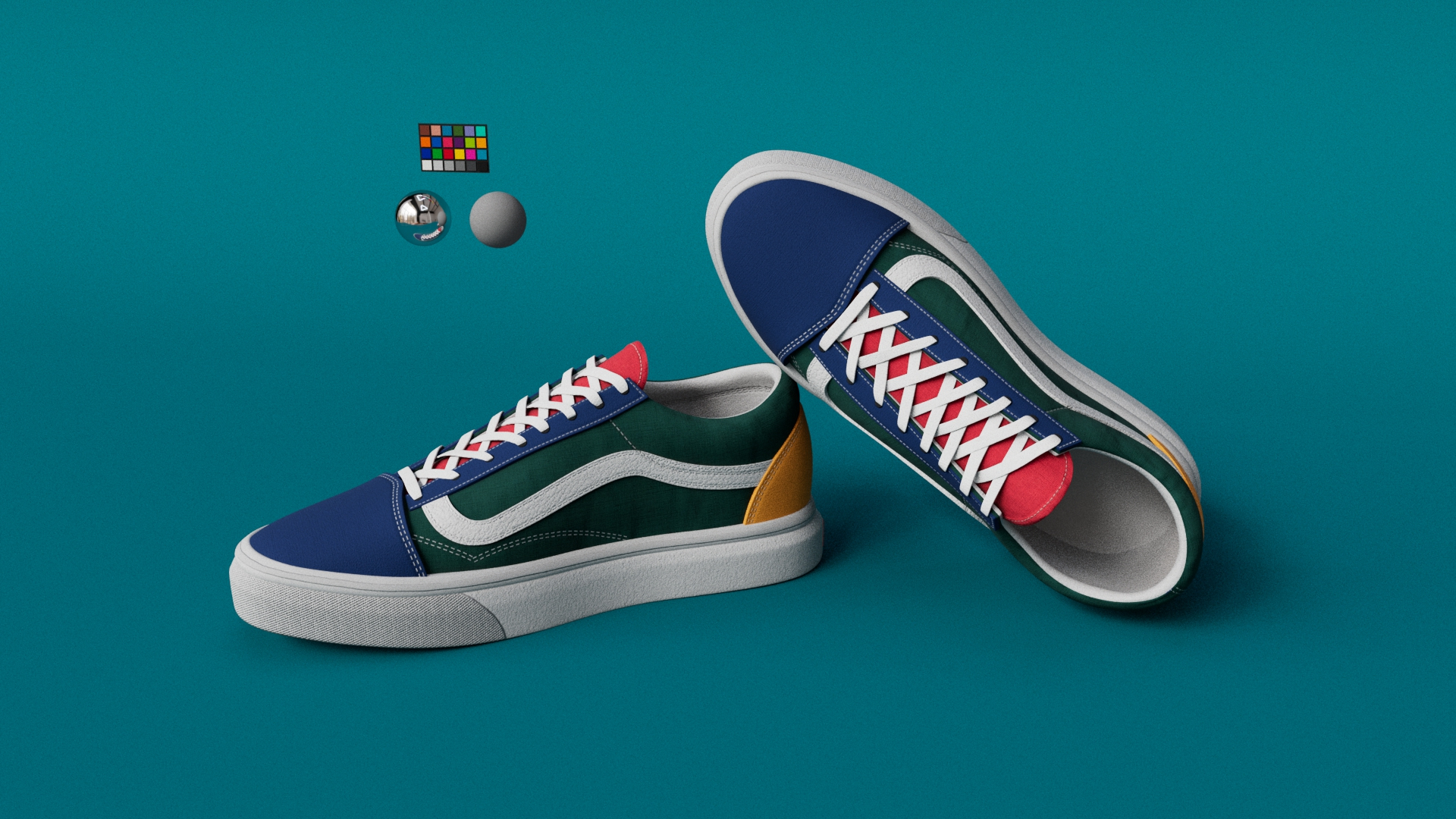 Shose Vans OldSkool YACHTCLUB Model 3D - TurboSquid 2023714