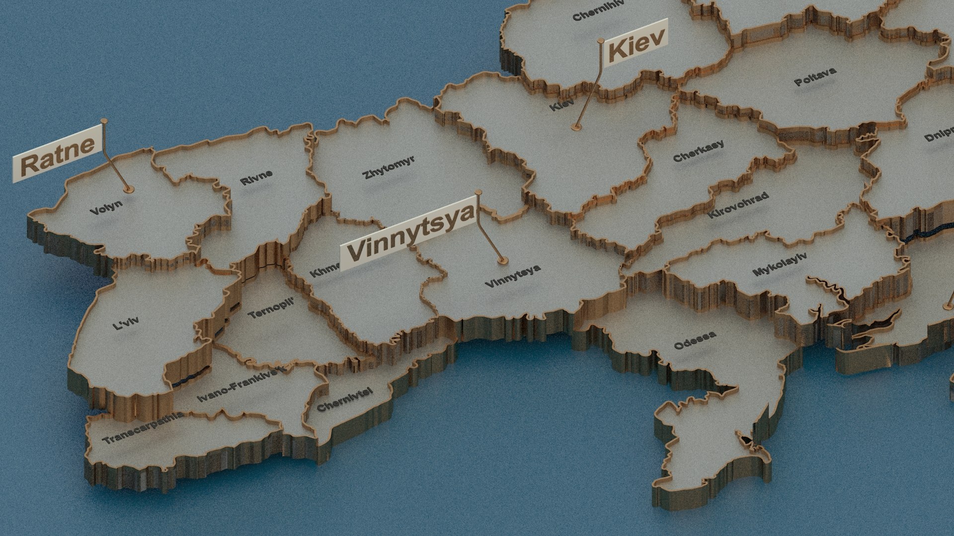 3D Model State Cities Capital - TurboSquid 1694128