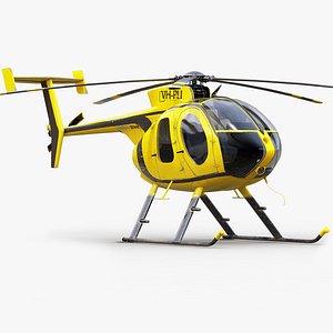 md helicopter 3d max