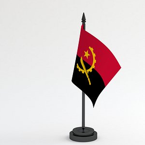 Table Flag Angola