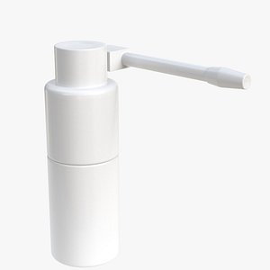 oropharyngeal spray bottle 1 3D model