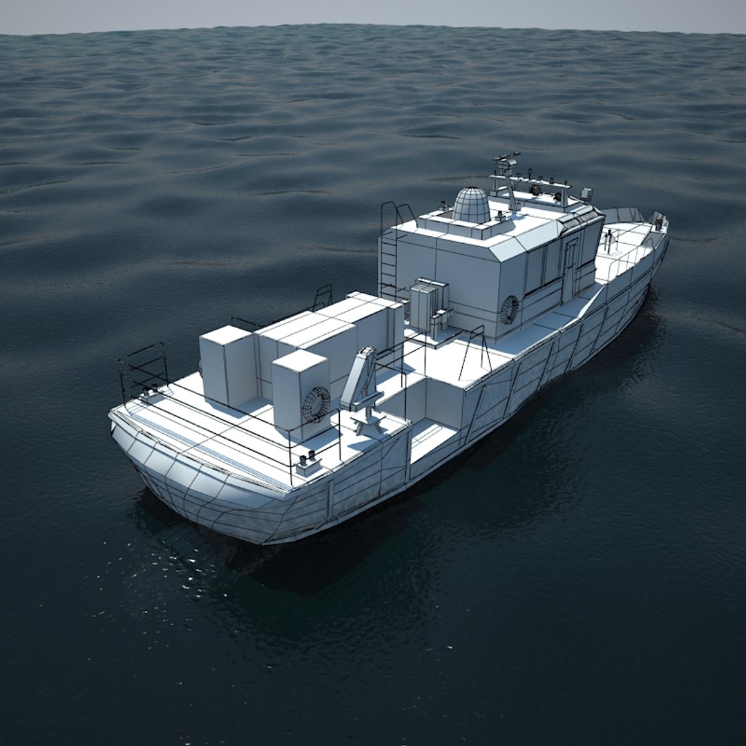 3d Model Port Boat