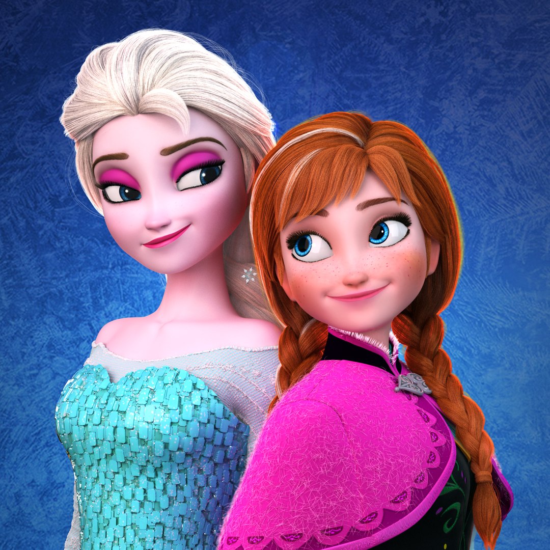 3d Model Princess Anna