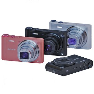 3D wx350 camera sony cybershot
