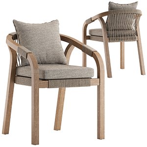 Gardenia Dubai Chair 3D model