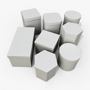 Rigid Boxes - Vertical Variety Set model