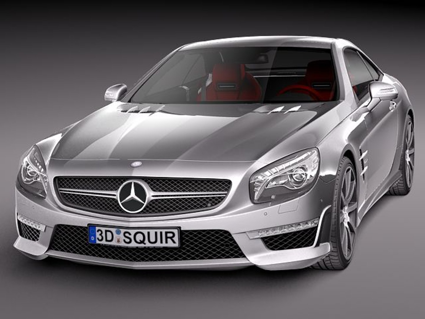 mercedes sl 63 amg c4d