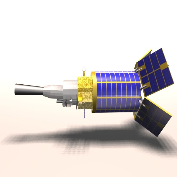 3d space satellite stss