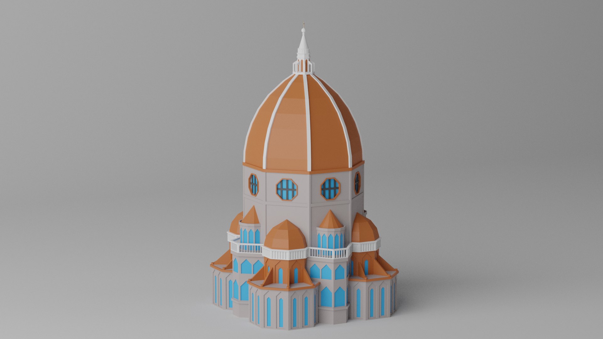 Low Poly Florence Cathedral Santa Maria del Fiore 3D model https://p.turbosquid.com/ts-thumb/0e/N5TsYB/Tc/5/png/1668170702/1920x1080/fit_q87/43738b6424692722199ea231c93164199c4af9df/5.jpg