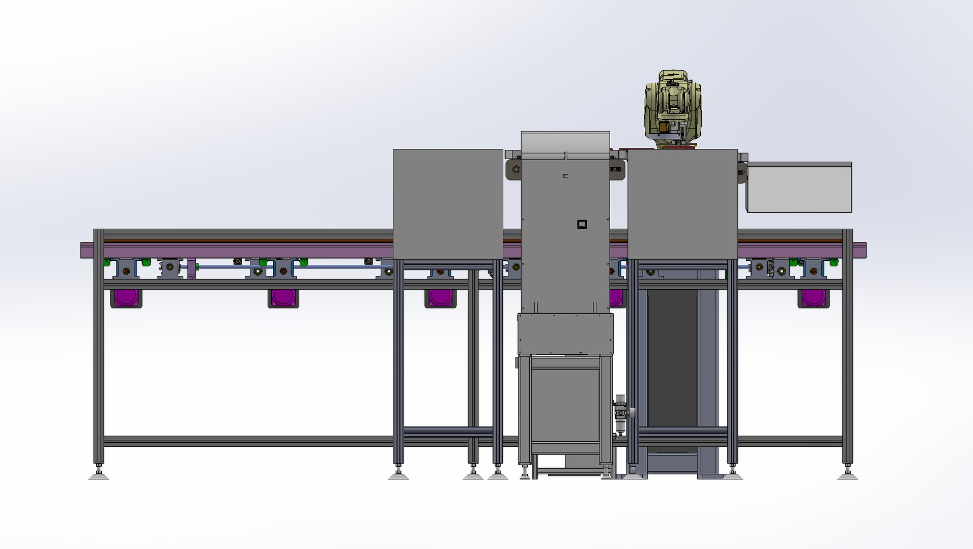 Automatic Memory Module Assembly Machine 3D Model - TurboSquid 1792409