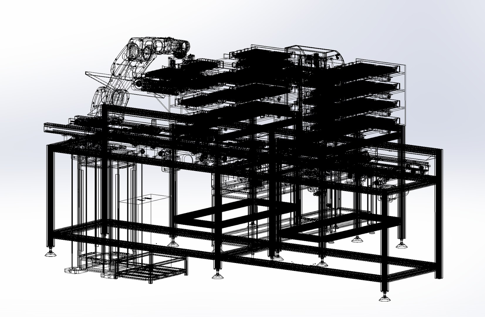 Automatic Memory Module Assembly Machine 3D Model - TurboSquid 1792409