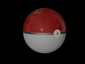 pokeball 3d model