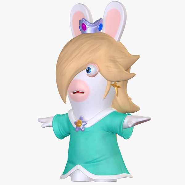 modelo 3d Colección Mario Rabbids Chispas de Esperanza