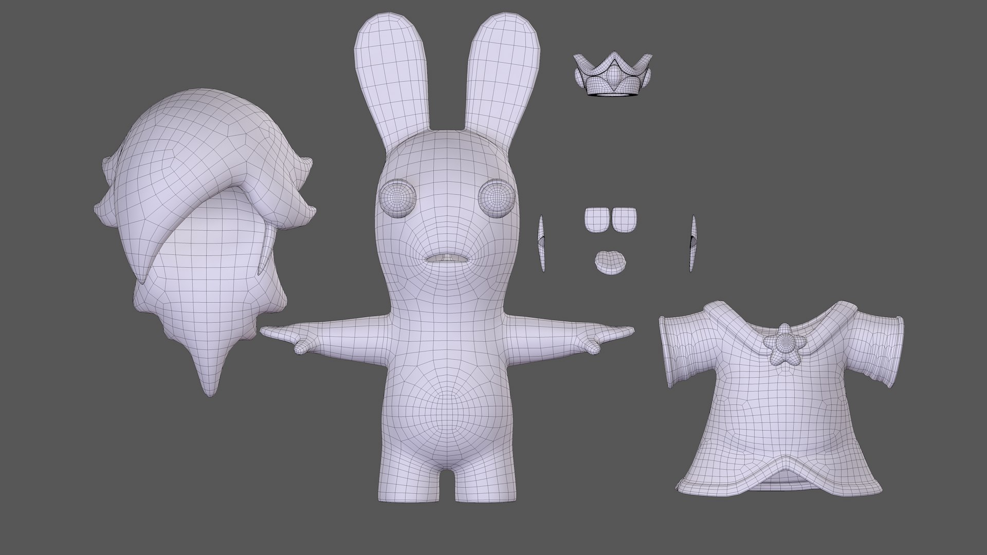 Rosalina Rabbids Super Mario Sparks of Hope 8K 3D model - TurboSquid ...