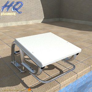 Pool Starting Block 06