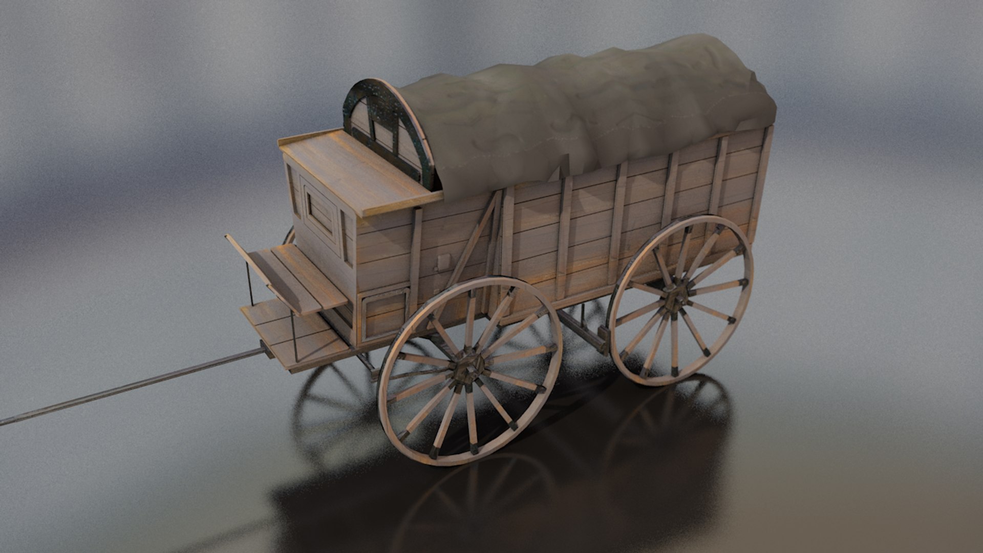 German Supply Military Wagon 3D - TurboSquid 1445807