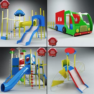 3d model playgrounds v3