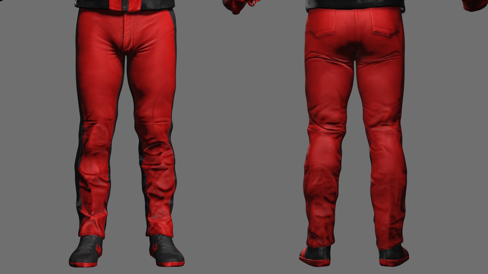 Redline Racer Realistic Outfit 3D - TurboSquid 2444742