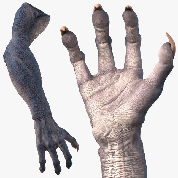 monster creature arm model