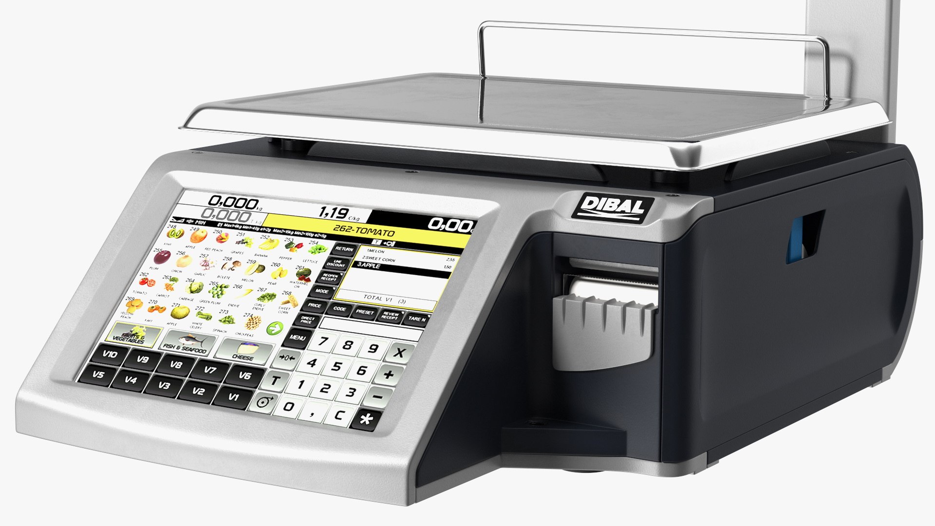 Dibal D955T Self Service Scales 3D Model - TurboSquid 1891342