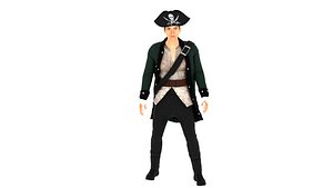 Pirate Male 3D model