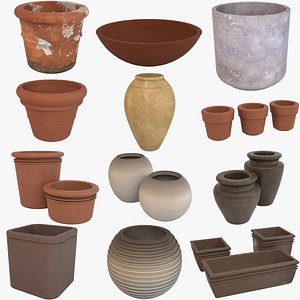 Deco Pot Set A