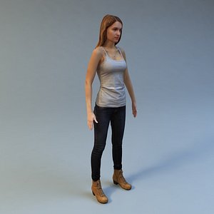 3d woman scan