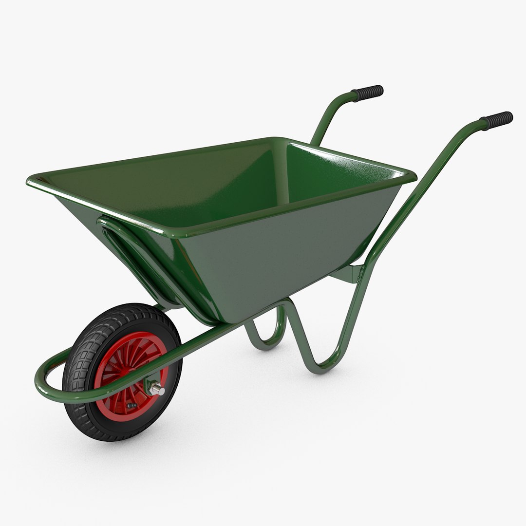 3D Wheelbarrow model - TurboSquid 2024683